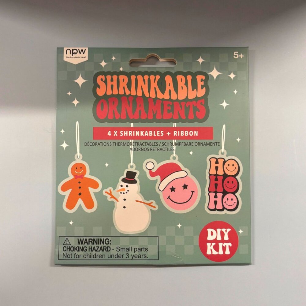 Shrinkable Ornaments | DIY Christmas Hanging Decor